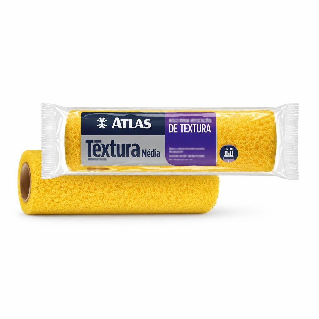 Rolo Textura Média 23 cm Atlas