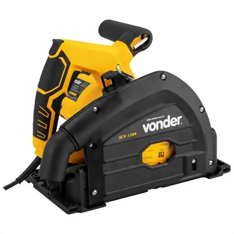 Serra circular de trilho 6.1/2", 1.200 W, SCV 1206, 220 V~, VONDER