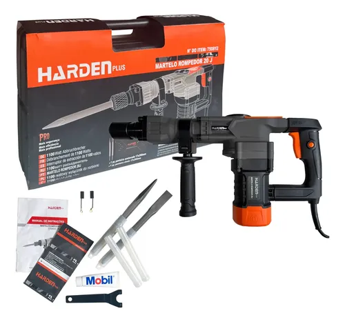 Martelete Rompedor Harden 20j De Impacto 1100w 220v - 750812