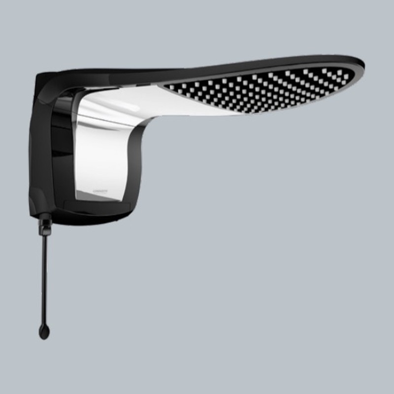 Chuveiro Acqua Wave Ultra Eletrônico Lorenzetti Preto com Cromado
