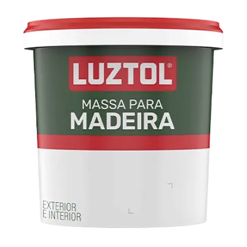 Massa para madeira imbuia 400 g Luztol