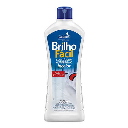 Brilho fácil Cera líquida incolor