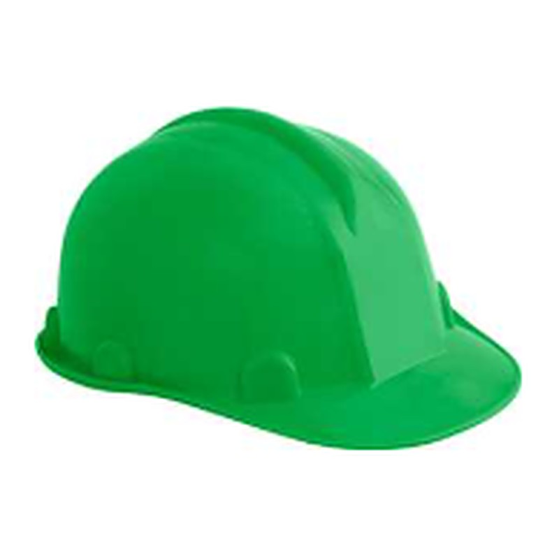 Capacete de segurança verde com aba frontal Vonder