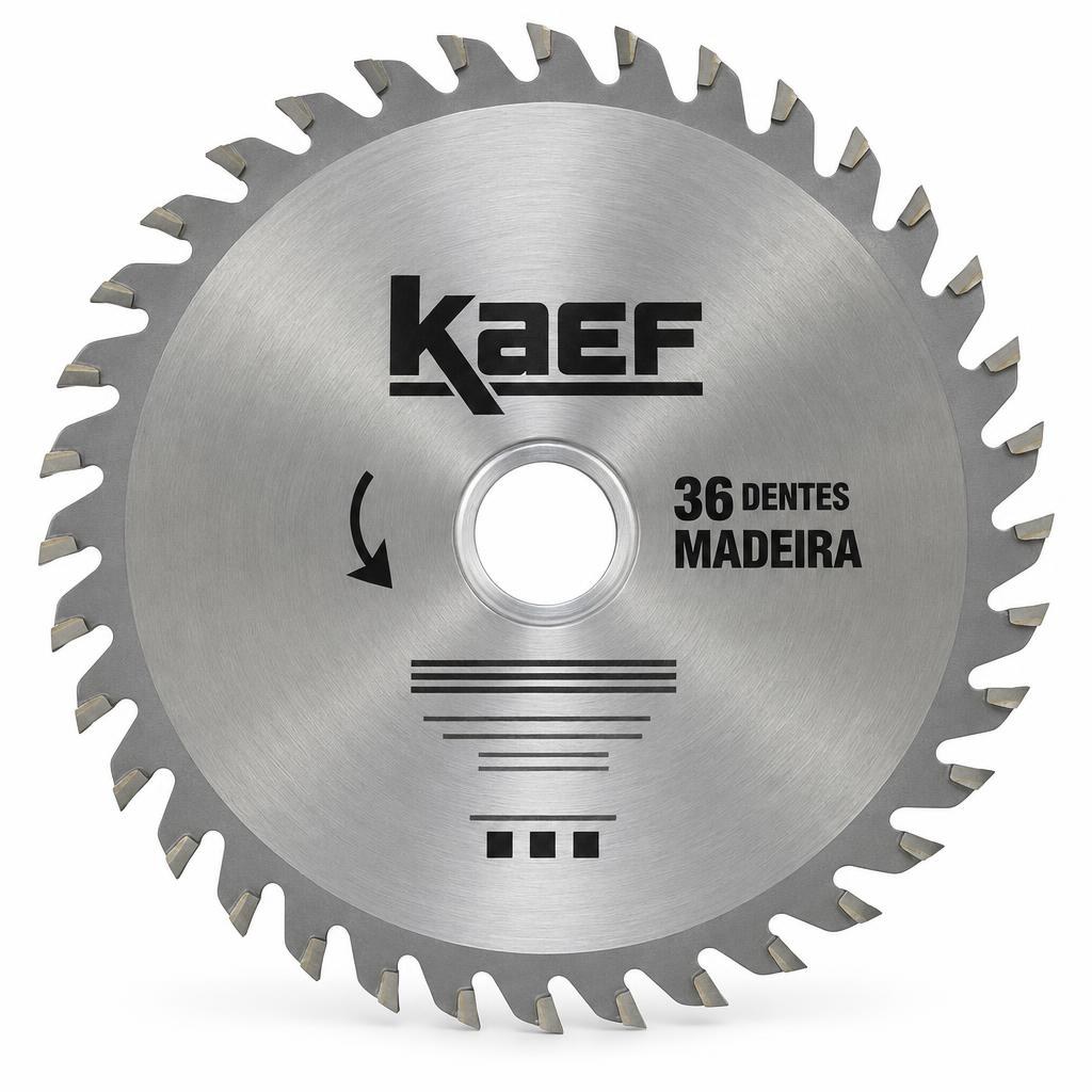 Disco serra circular widea 36 dentes p/ madeira 185 mm Kaef