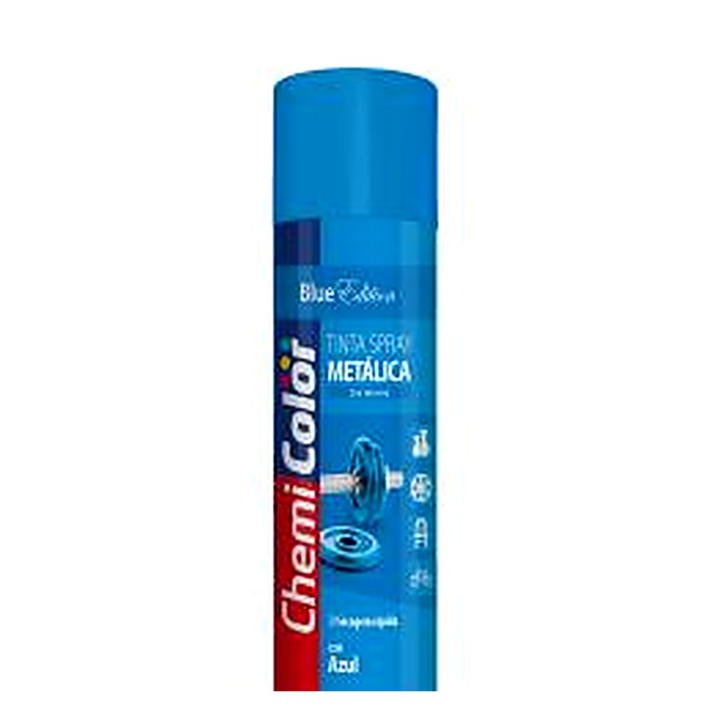 Tinta spray metálica azul 400 ml Chemicolor