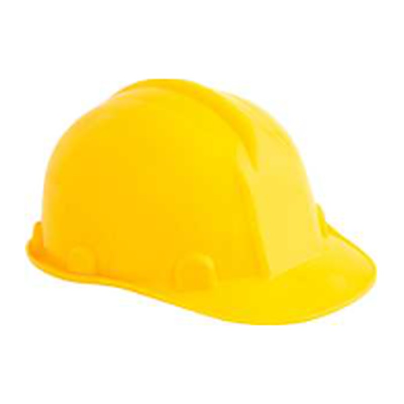 Capacete de segurança amarelo com aba frontal Vonder