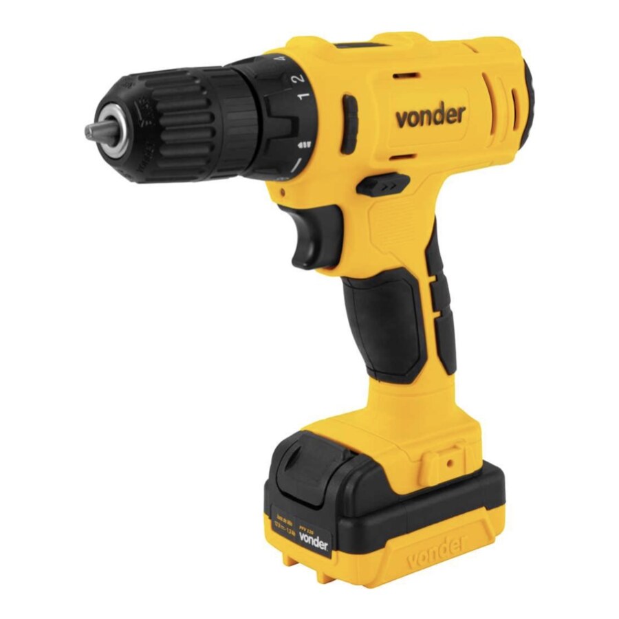 Parafusadeira/furadeira a bateria 12 V PFV 120 Vonder