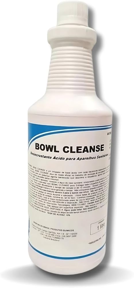 Bowl cleanse desincrustante ácido para aparelho sanitário 1l
