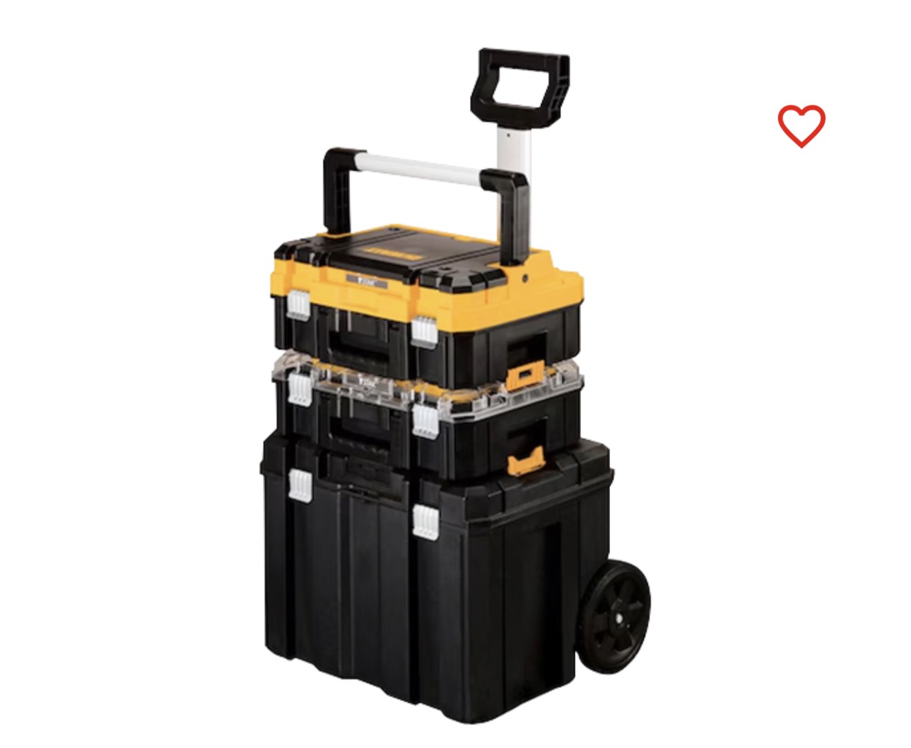 Torre de armazenamento modular móvel, 3 em 1, DWST60404 DEWALT