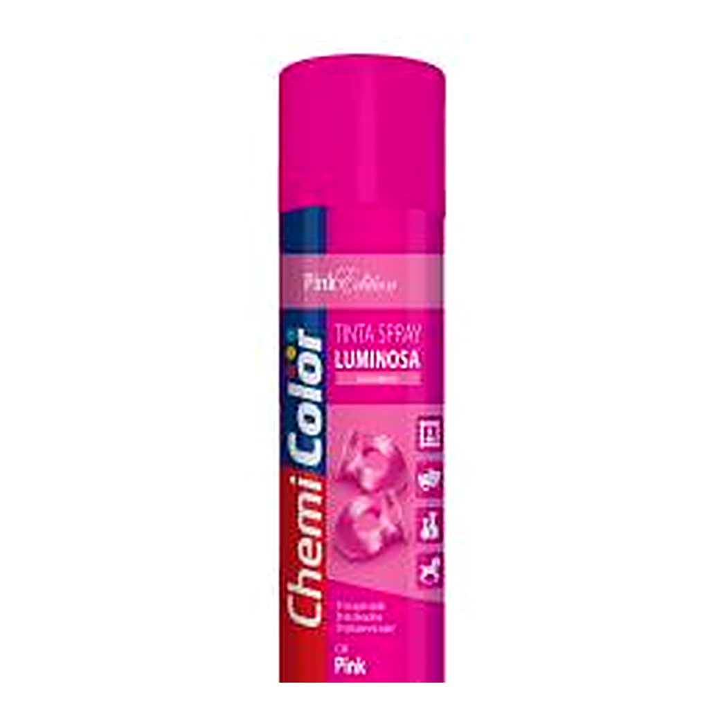 Tinta spray luminosa pink 400 ml Chemicolor