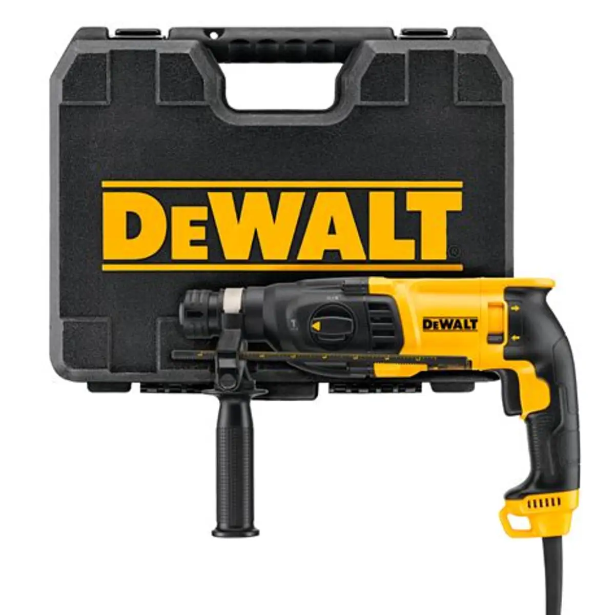 Martelo Perfurador Rompedor SDS Plus Eletropneumático 2,6J 800W 220V com Maleta DEWALT-D25133K