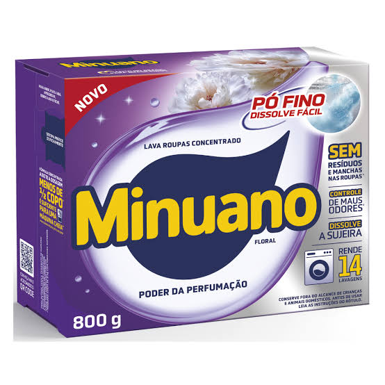 Detergente pó cx.800ml