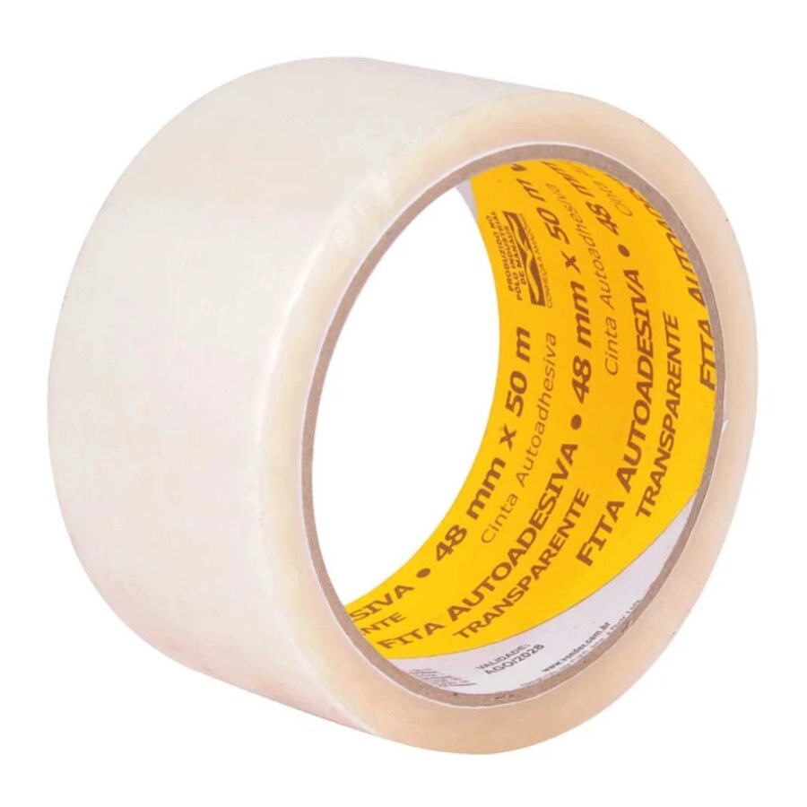 Fita adesiva transparente 48 mm x 50 m Vonder