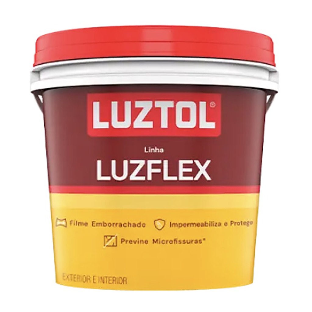 Impermeabilizante elastomérico Luzflex Vedamais galão 3,6 L Luztol