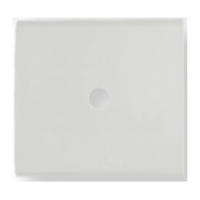 Placa 4x4 + suporte 1 furo 9,5 mm Liz branca Tramontina