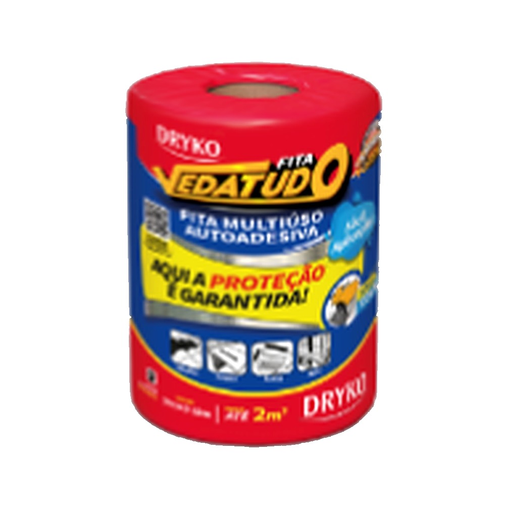Manta asfáltica aluminizada Drykofita Vedatudo 20 cm x 10 m Dryko