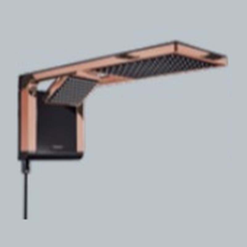 Chuveiro Acqua Duo Ultra Eletrônico Lorenzetti Preto com Rose Gold