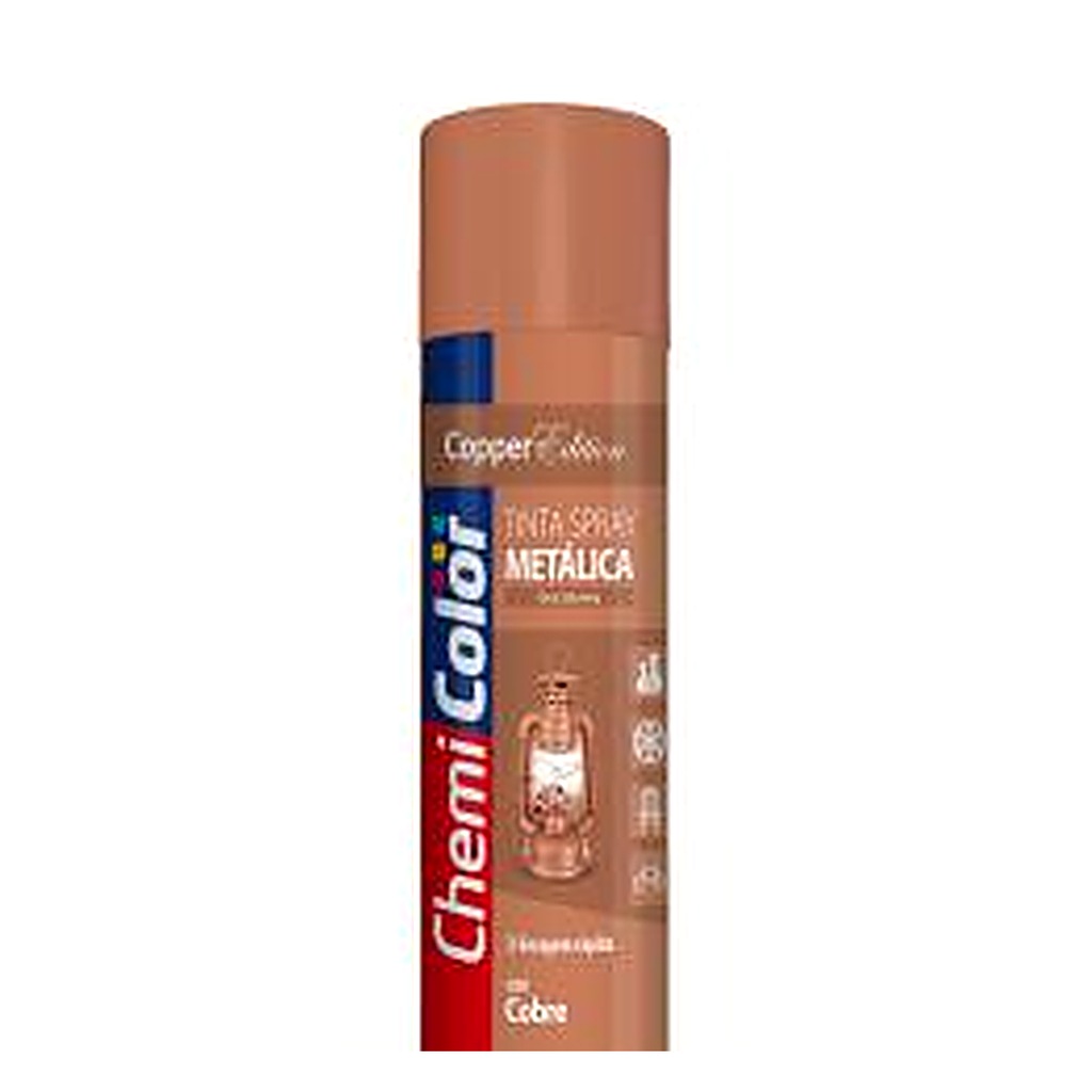 Tinta spray metálica cobre 400 ml Chemicolor