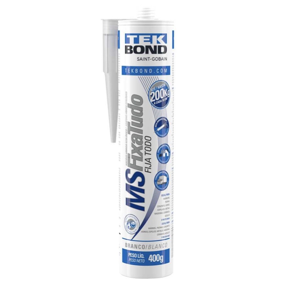Selante MS Fixa Tudo branco 400 g Tekbond