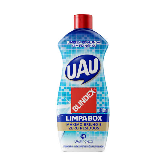 Uau Limpa Box Blindex 200ml