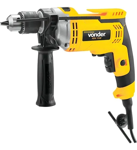Furadeira Com Impacto 1/2 Pol Fiv 710n Vonder Velocidade Variável